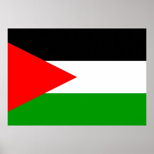 Palestijnse vlag poster (Voorkant)