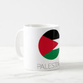 Palestijnse Vlag Reis Mok (Voorkant links)