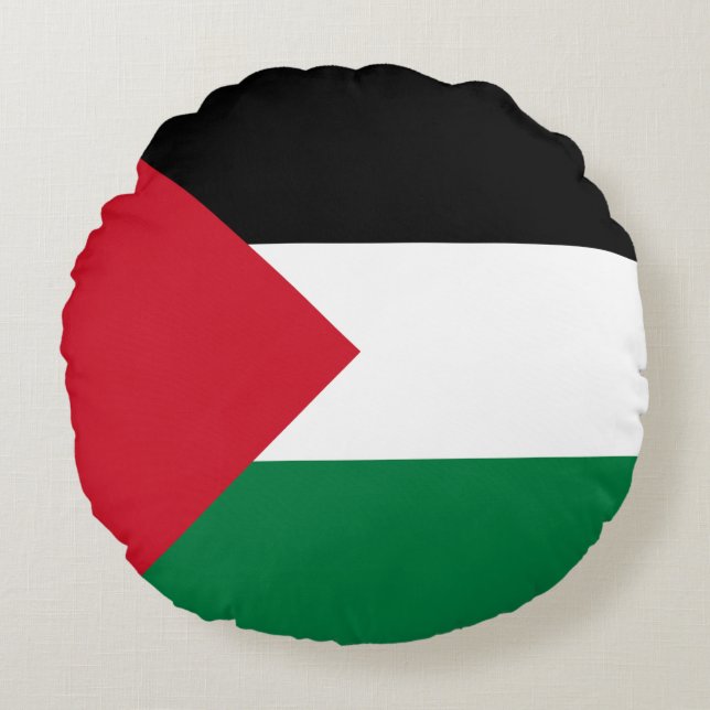 Palestijnse vlag rond kussen (Voorkant)