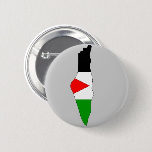 Palestijnse vlag ronde button 5,7 cm (Voorkant /achterkant)