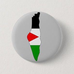 Palestijnse vlag ronde button 5,7 cm