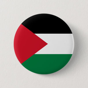 Palestijnse vlag ronde button 5,7 cm