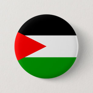Palestijnse vlag ronde button 5,7 cm
