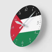 Palestijnse vlag ronde klok (Hoek)