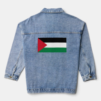 Palestijnse vlag, Save Gaza, Free Gaza Denim Jacket