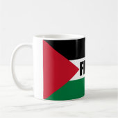 Palestijnse vlag, Save Gaza, Free Gaza Koffiemok (Links)