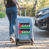 Palestijnse vlag, Save Gaza, Free Gaza Sticker (Koffer Insitu)