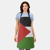 Palestijnse vlag schort (Gedragen)