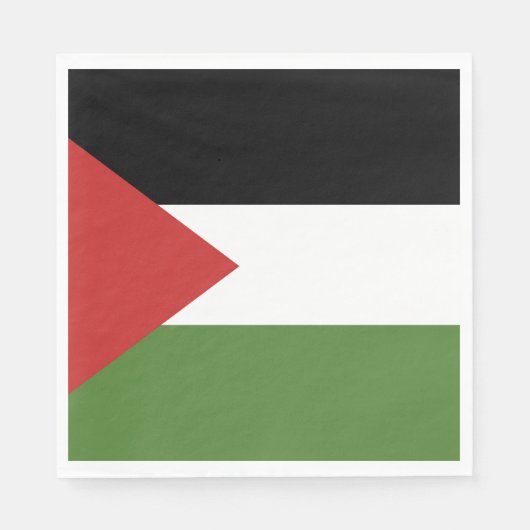 Palestijnse vlag servet (Voorkant)