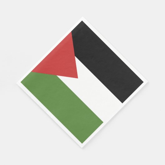 Palestijnse vlag servet (Hoek)