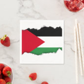Palestijnse vlag servet (Insitu)