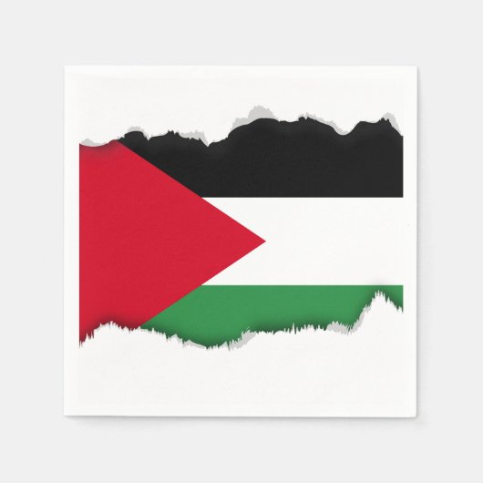 Palestijnse vlag servet (Voorkant)