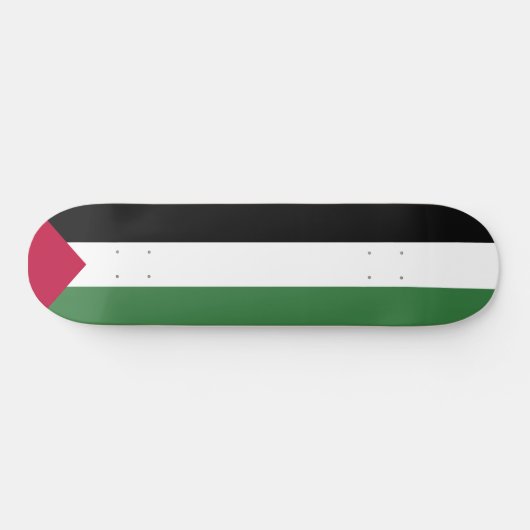 Palestijnse vlag skateboard (Horizontaal)