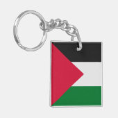 Palestijnse vlag sleutelhanger (Voorkant Links)