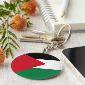 Palestijnse vlag sleutelhanger (Zijkant)