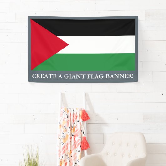 Palestijnse vlag spandoek (Insitu)