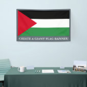 Palestijnse vlag spandoek (Beurs)