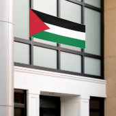 Palestijnse vlag spandoek (Buitenkant Gebouw)