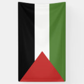 Palestijnse vlag spandoek (Verticaal)