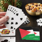 Palestijnse Vlag Spelen, Palestina Speelkaarten (Insitu)