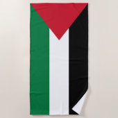Palestijnse vlag strandlaken (Voorkant)