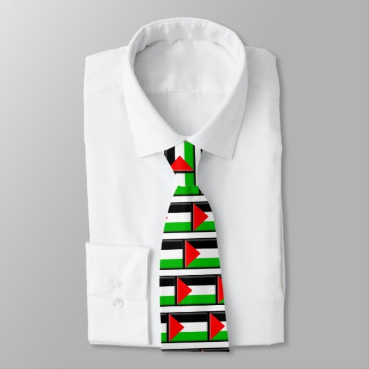 Palestijnse vlag stropdas (Gebonden)
