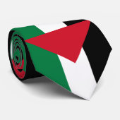 Palestijnse vlag stropdas (Opgerold)