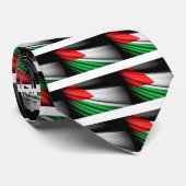 Palestijnse vlag stropdas (Opgerold)