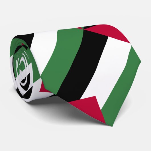 Palestijnse vlag stropdas (Opgerold)