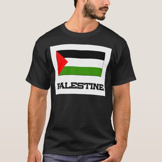 Palestijnse vlag t-shirt (Voorkant)