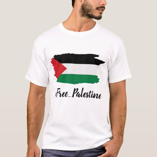 Palestijnse vlag t-shirt (Voorkant)