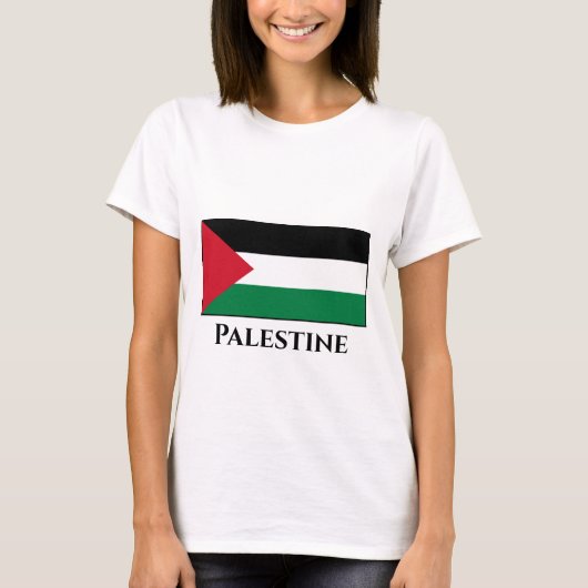 Palestijnse vlag t-shirt (Voorkant)