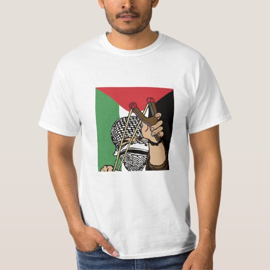 Palestijnse vlag t-shirt (Voorkant)