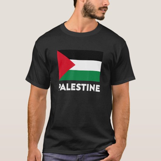 Palestijnse vlag t-shirt (Voorkant)