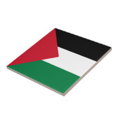 Palestijnse vlag tegeltje (Zijkant)
