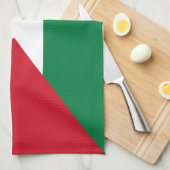 Palestijnse vlag theedoek (Quarter Fold)