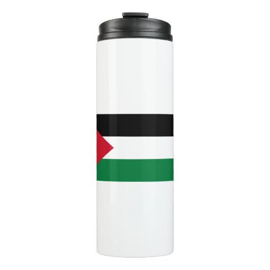 Palestijnse vlag thermosbeker (Voorkant)