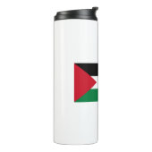 Palestijnse vlag thermosbeker (Gedraaid links)