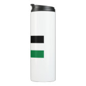 Palestijnse vlag thermosbeker (Geroteerd rechts)