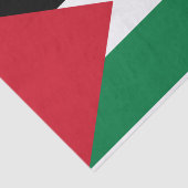 Palestijnse vlag tissuepapier (Detail)