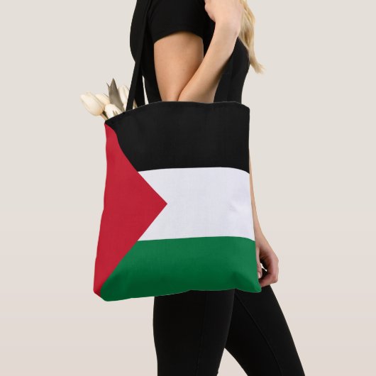 Palestijnse vlag tote bag (Dichtbij)