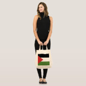 Palestijnse vlag tote bag (Voorkant (model))