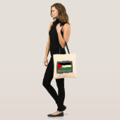 Palestijnse vlag tote bag (Voorkant (model))