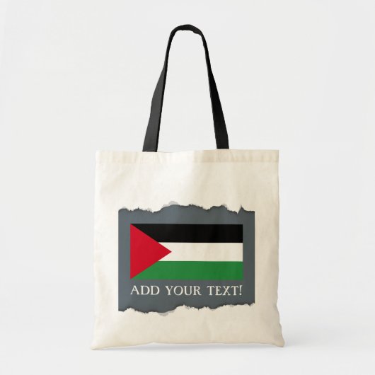 Palestijnse vlag tote bag (Voorkant)