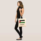 Palestijnse vlag tote bag (Voorkant (model))