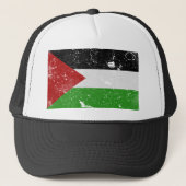 Palestijnse vlag trucker pet (Voorkant)