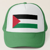 Palestijnse vlag trucker pet (Voorkant)