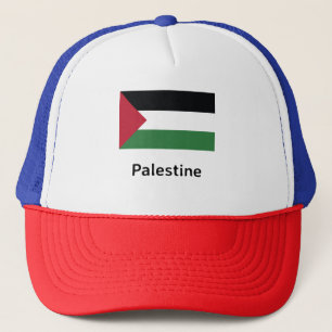 Palestijnse vlag trucker pet