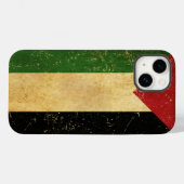 Palestijnse Vlag Vintage Case-Mate iPhone Case (Achterkant (horizontaal))