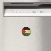 Palestijnse Vlag Vintage Grunge Magneet (Insitu (Vaatwasser))